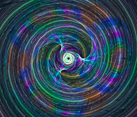 Abstract fractal.
Multicolored background. 