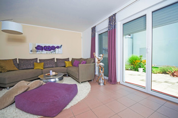 Couch im Wohnzimmer