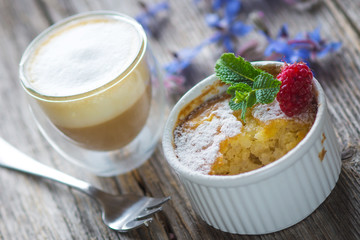 Rice souffle 