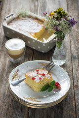 Rice souffle 