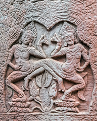 Apsaras decoration, Cambodia