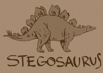 Stegosaurus vintage