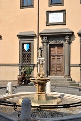 Fototapeta na wymiar Palazzo Marcantonio Colonna - Paliano - Frosinone - Lazio - Italia