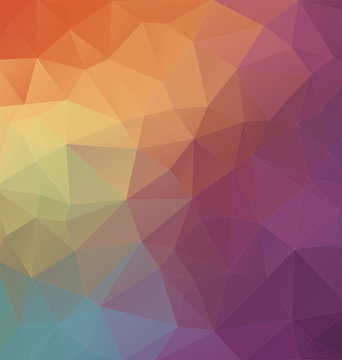 Modern Two-dimensional  colorful background