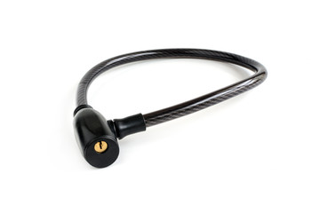 bicycle lock isolated on white background