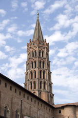 Fototapeta na wymiar Basilique Saint-Sernin, Toulouse