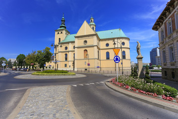 Fototapeta na wymiar Rzeszow - Kościół bernardyński