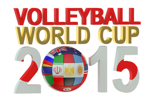 Volleyball World Cup 2015 Japan concept
