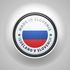 Made in Slovenia (non-English text - Made in Slovenia)