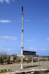 Obraz premium Salinas del Carmen
