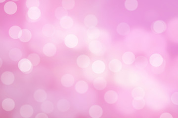 Pink and Blue Bokeh Background