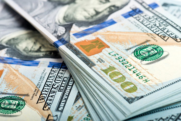 Money American dollar bills