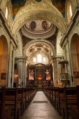 Fototapeta na wymiar Eglise Notre Dame à Chambéry