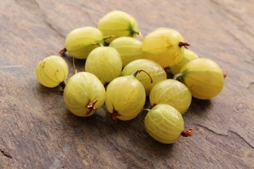 fresh gooseberries