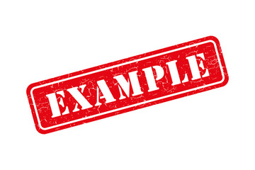 Example free grunge retro red isolated stamp