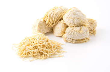 yellow noodles