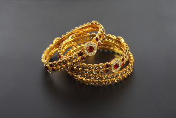 Wedding gold bracelets