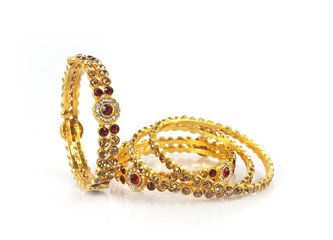 Wedding gold bracelets