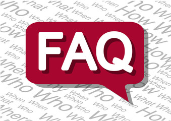 illustration of info graphic question mark concept 