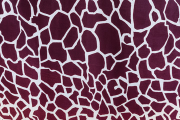 tekstura tkaniny drukowanej żyrafa w paski - 88751694