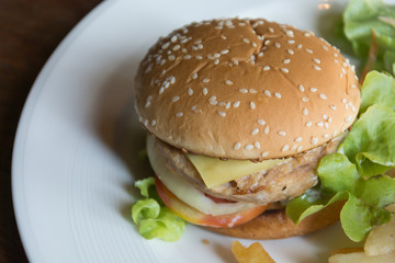 Crispy Chicken Burger