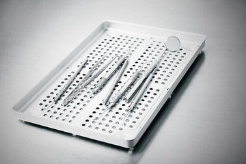 Metal dental medical equipment tools
