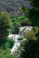 Waterfall in KRKA National Park