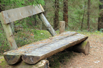 Скамейка © vikhon