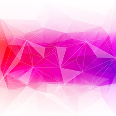 Colorful abstract crystal background.