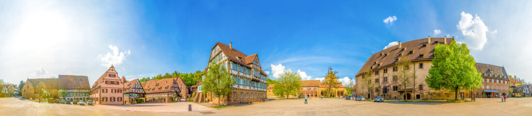 Kloster Maulbronn in der Nähe von Pforzheim  - obrazy, fototapety, plakaty