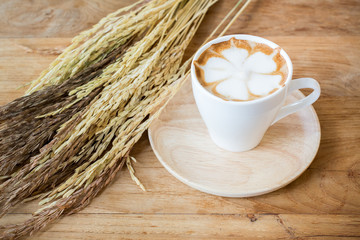 Cup of cappuccino