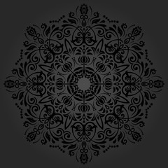 Damask Vector Oriental Pattern