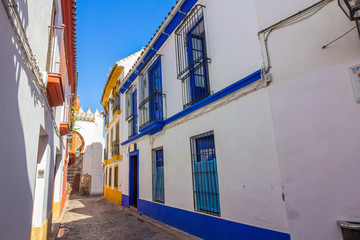 Obraz premium Typical nice clean city streets Cordoba, Spain