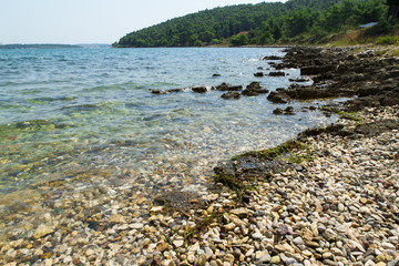 uno dei panorami della penisola di premantura in croazia