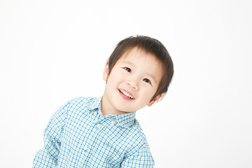 笑顔の男の子