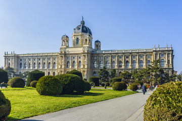 Fototapeta premium Museum of Natural History (Naturhistorisches), Vienna, Austria.