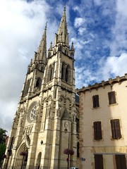 Fototapeta na wymiar La Cattedrale di Moulins - Alvernia, Francia