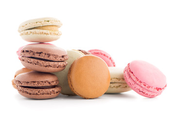 Colorful French Macarons