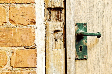 Old door.