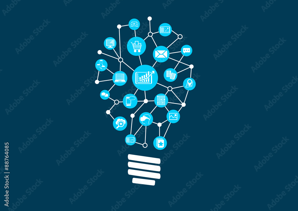 Aufkleber innovative ideas for big data and predictive analytics in a digital world.