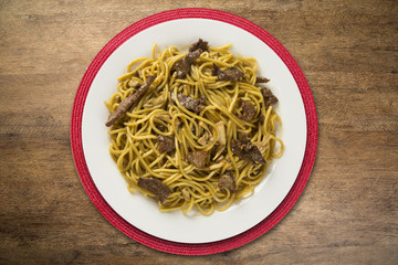 Stir-fried noodles , Chow mein , Chinese cuisine