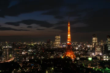 Fotobehang 東京夜景 © K+K