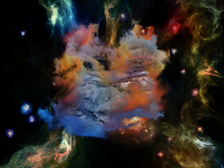 Obraz na płótnie Canvas The Meditations on Dream Space