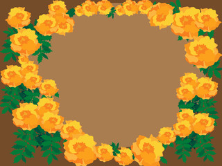 マリーゴールドたちの円
