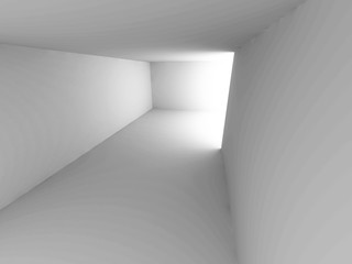 Abstract Empty Corridor Interior Design Background