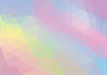 Colorful polygonal background