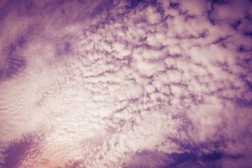 Vintage filter,Cloud an Blue sky with sun ray ,Natural backgroun