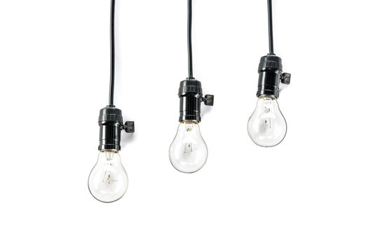light bulb with plug and  Lamp Holder, cable tungsten three