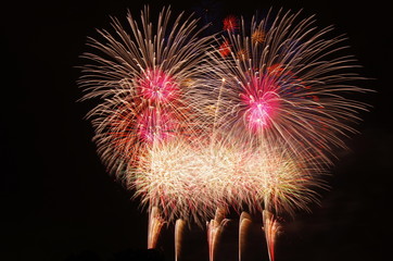 夏の打ち上げ花火