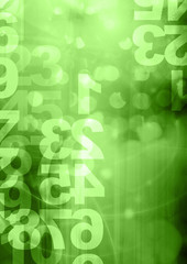 Fototapeta premium retro style numbers